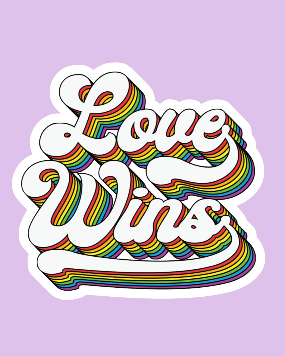 Love Wins Sticker