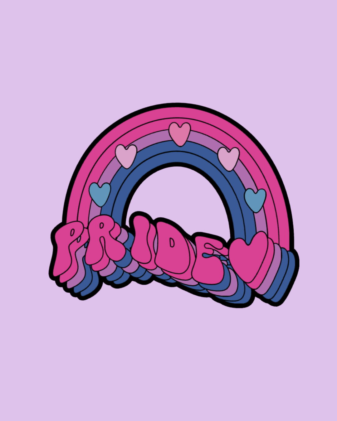 Bi Pride Sticker