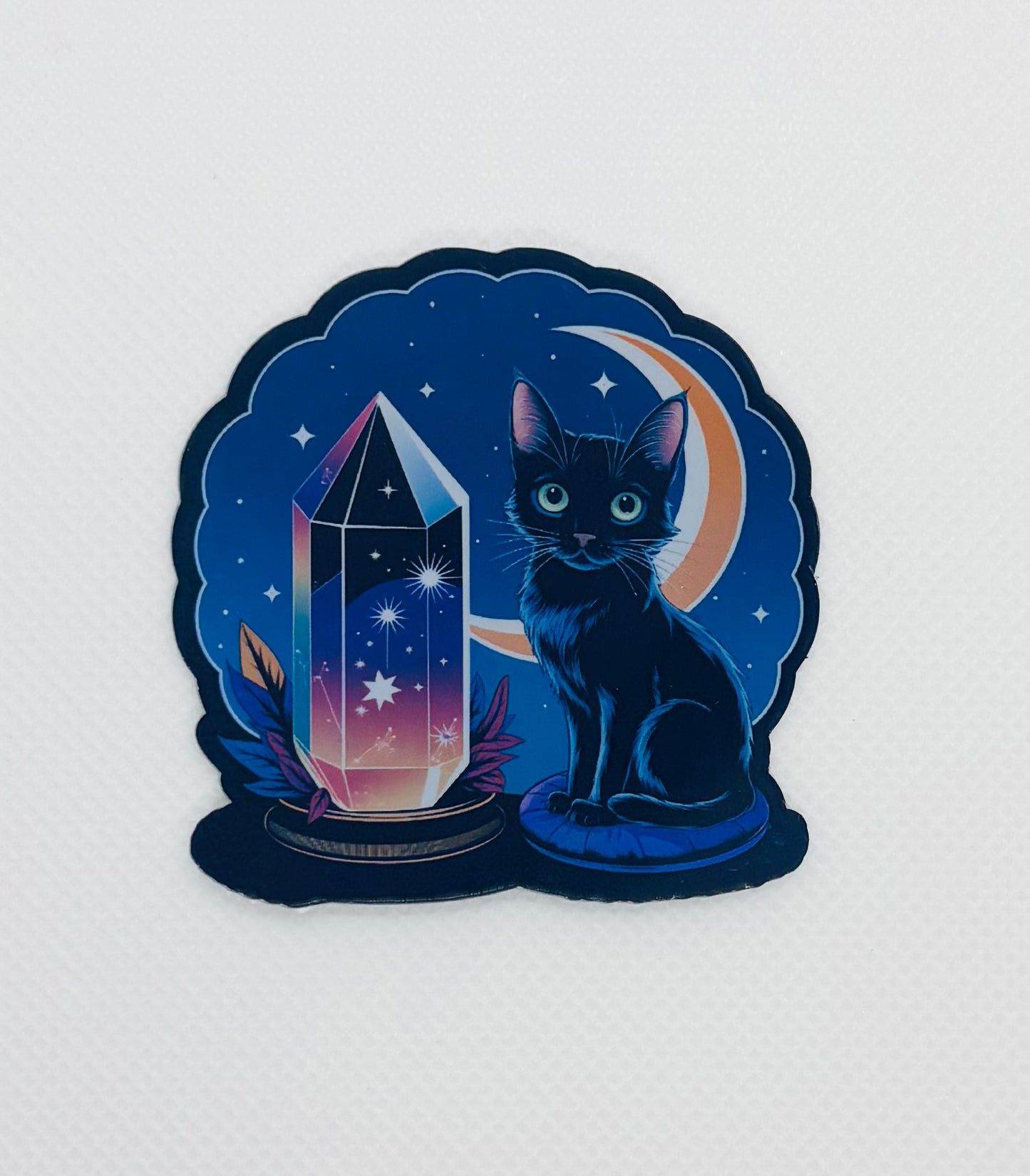 " Magic Black Cat" Sticker